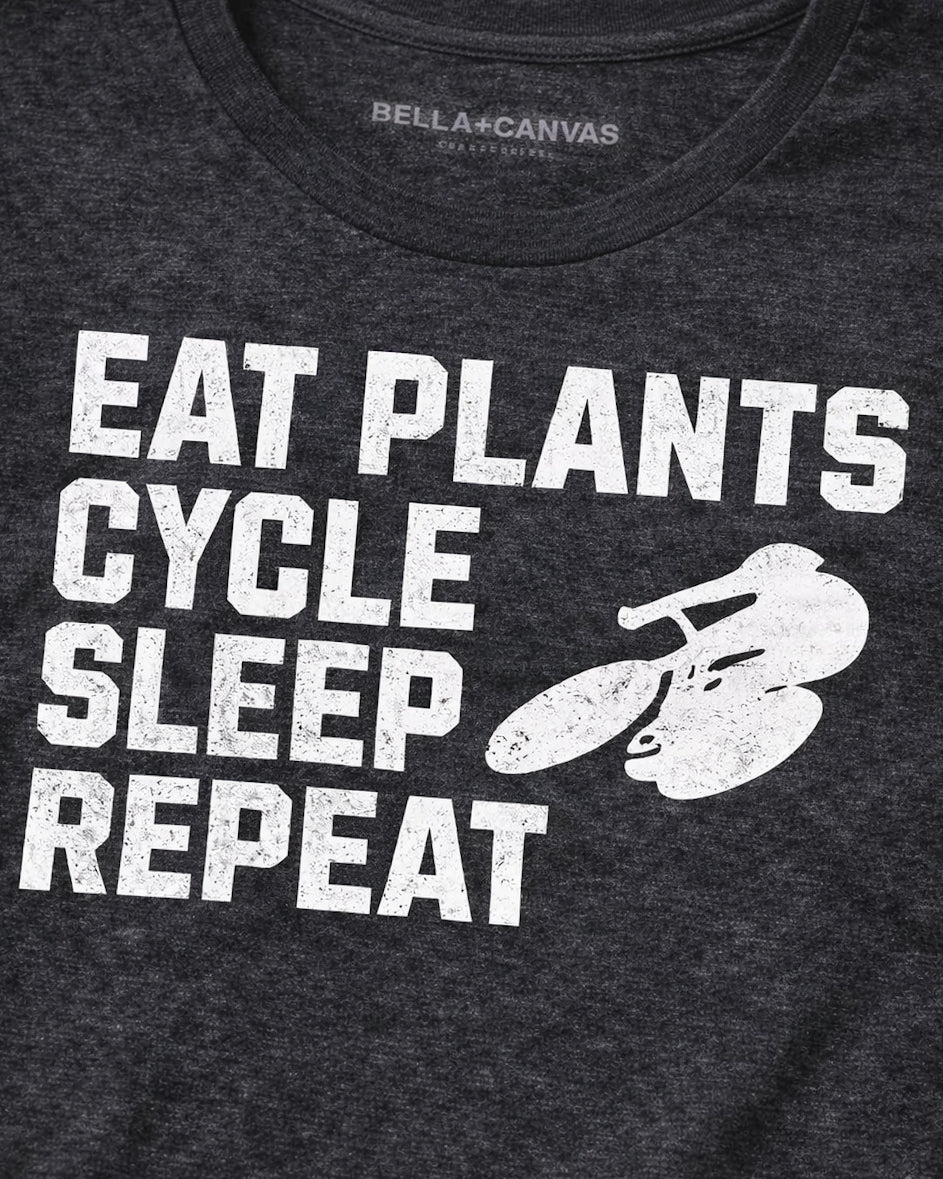 Eat Plants Cycle Repeat Unisex t-shirt