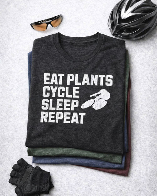 Eat Plants Cycle Repeat Unisex t-shirt