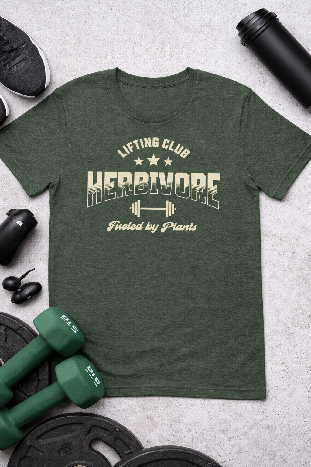 Herbivore Lifting Club Premium Unisex T-Shirt
