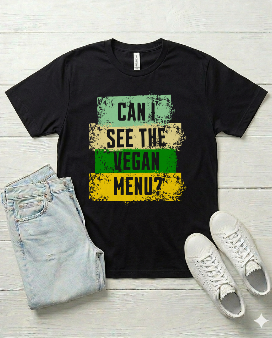 Can I See the Vegan Menu Modern Fit T-Shirt