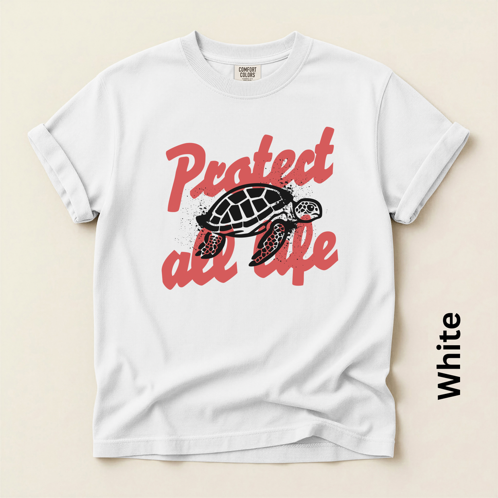Protect All Life Vintage Style t-shirt