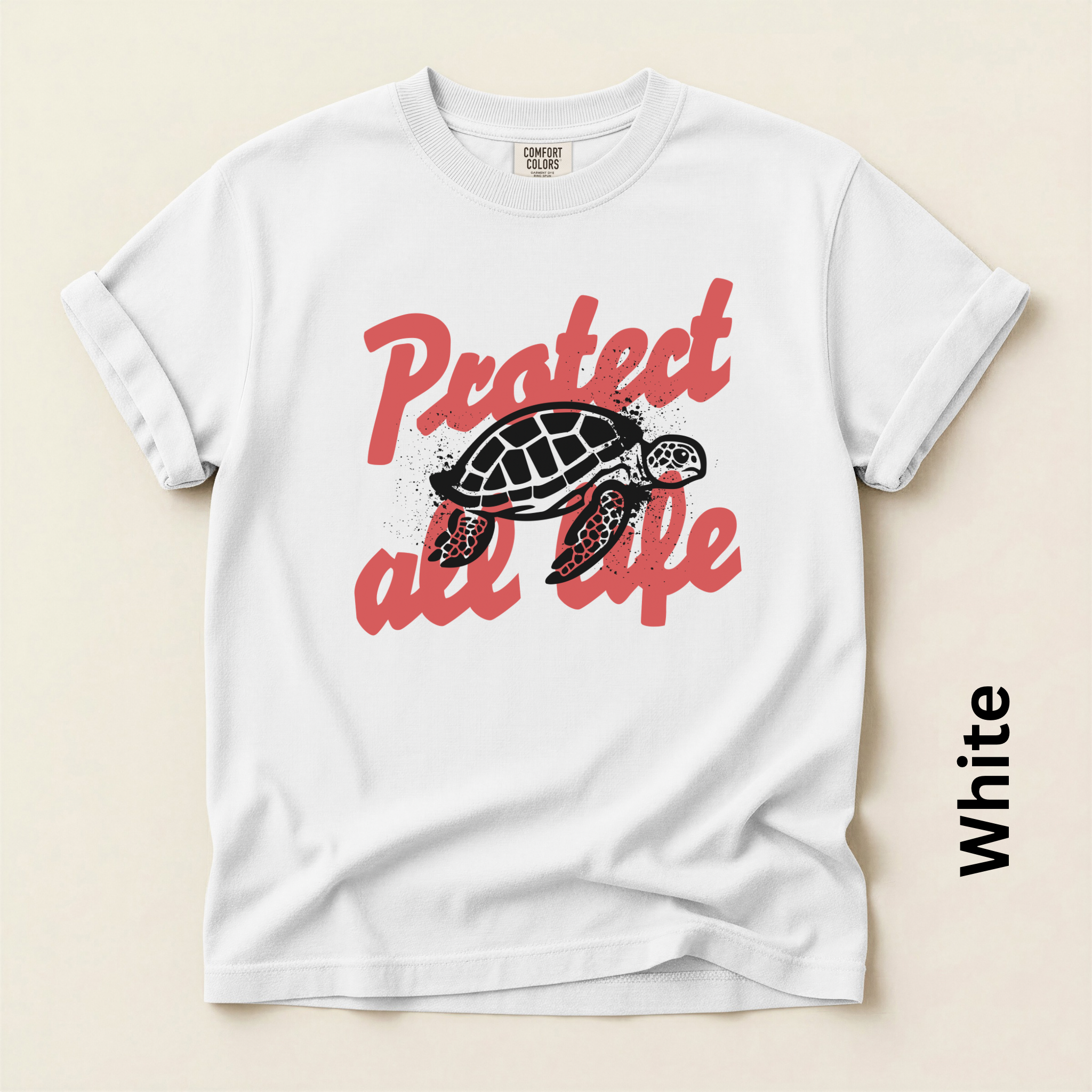 Protect All Life Vintage Style t-shirt