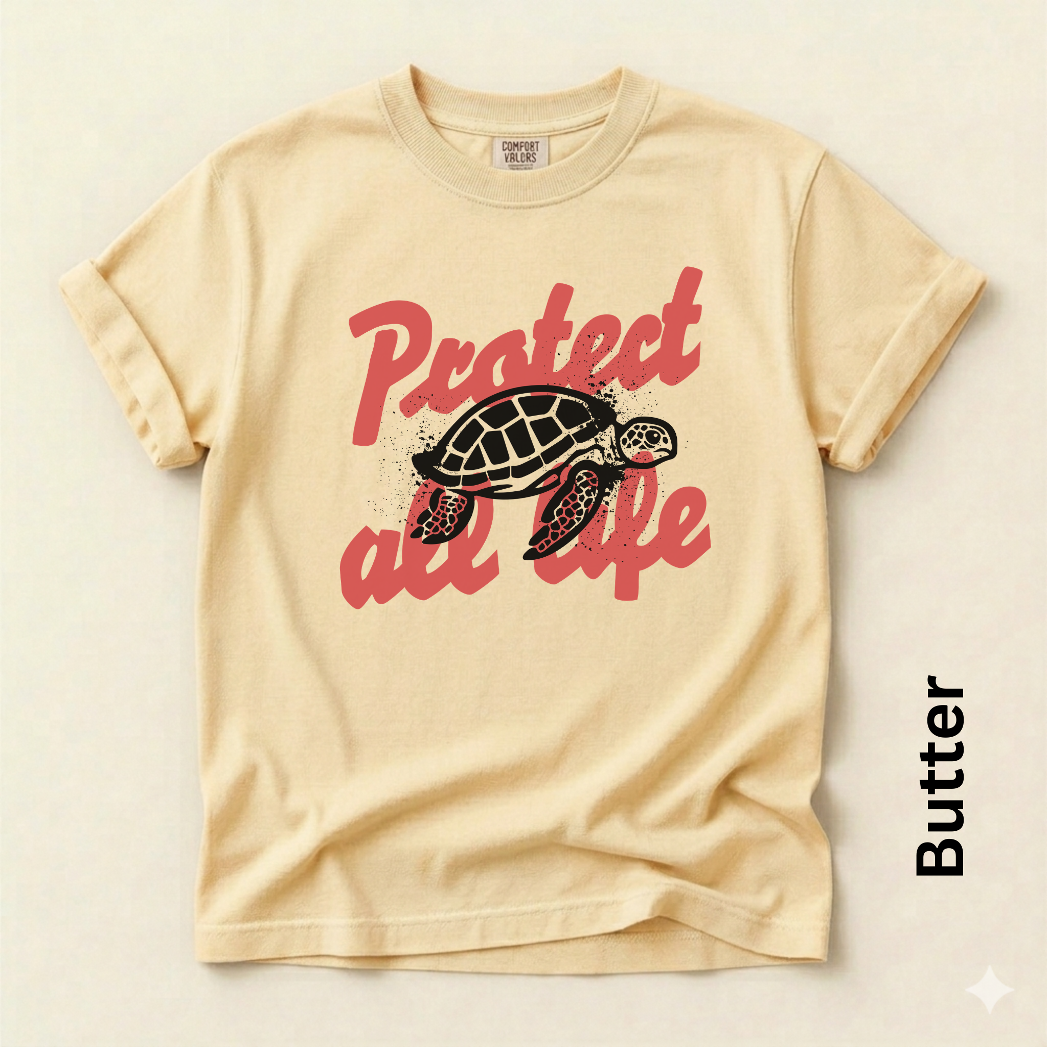 Protect All Life Vintage Style t-shirt