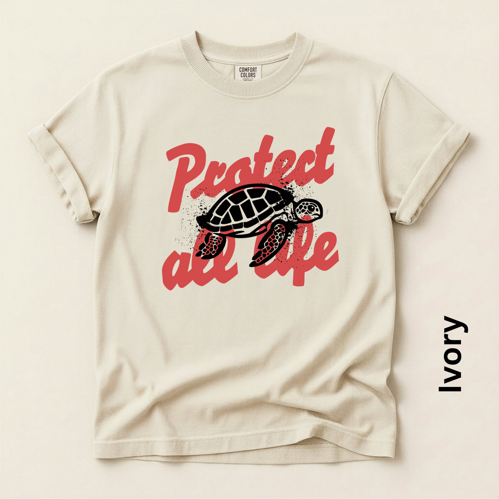 Protect All Life Vintage Style t-shirt