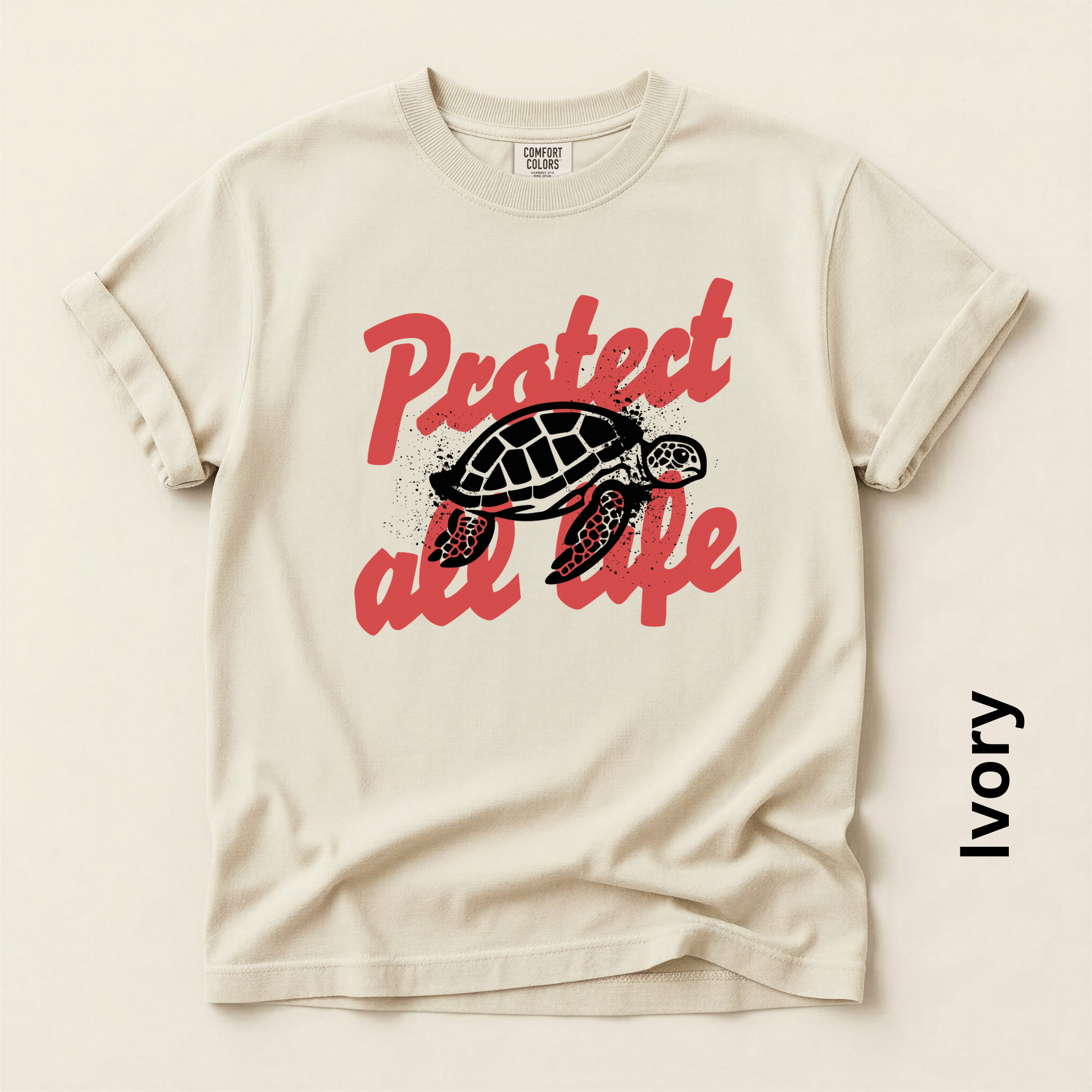 Protect All Life Vintage Style t-shirt