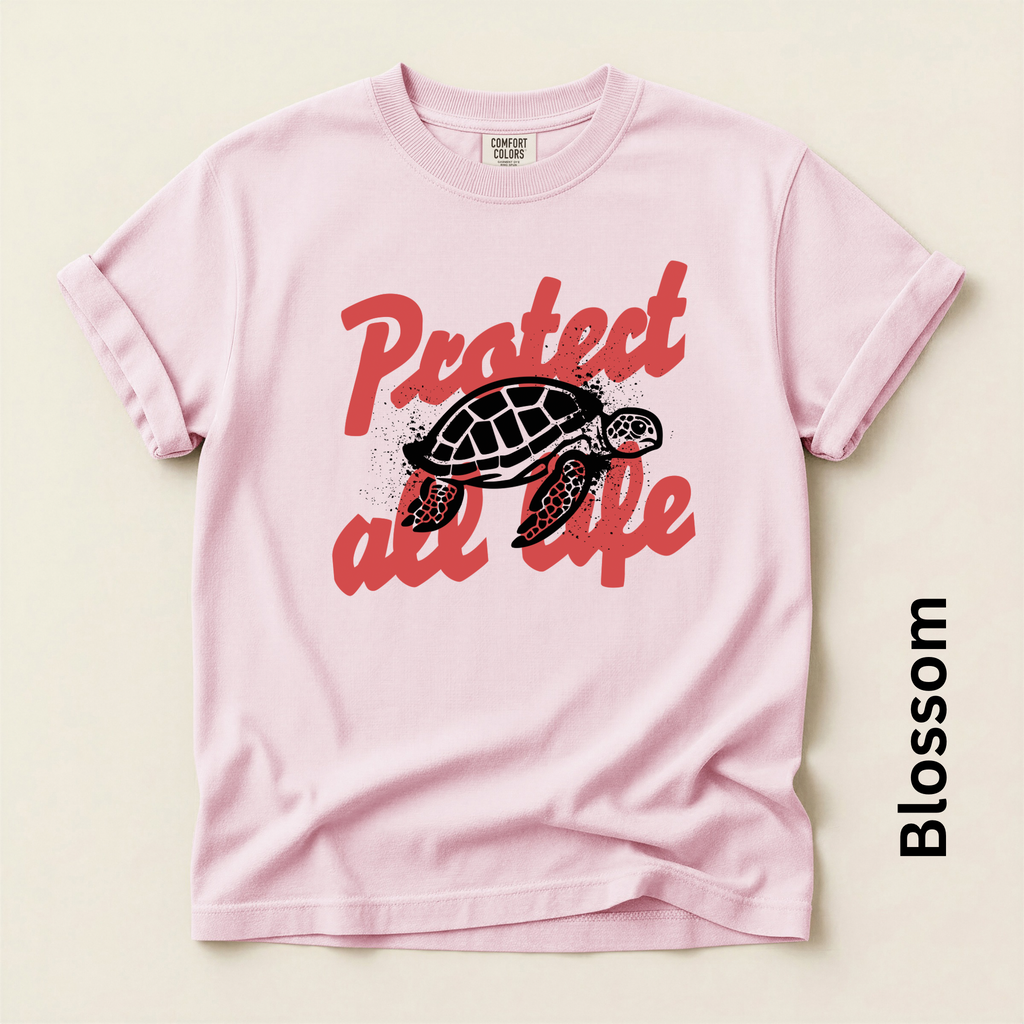 Protect All Life Vintage Style t-shirt