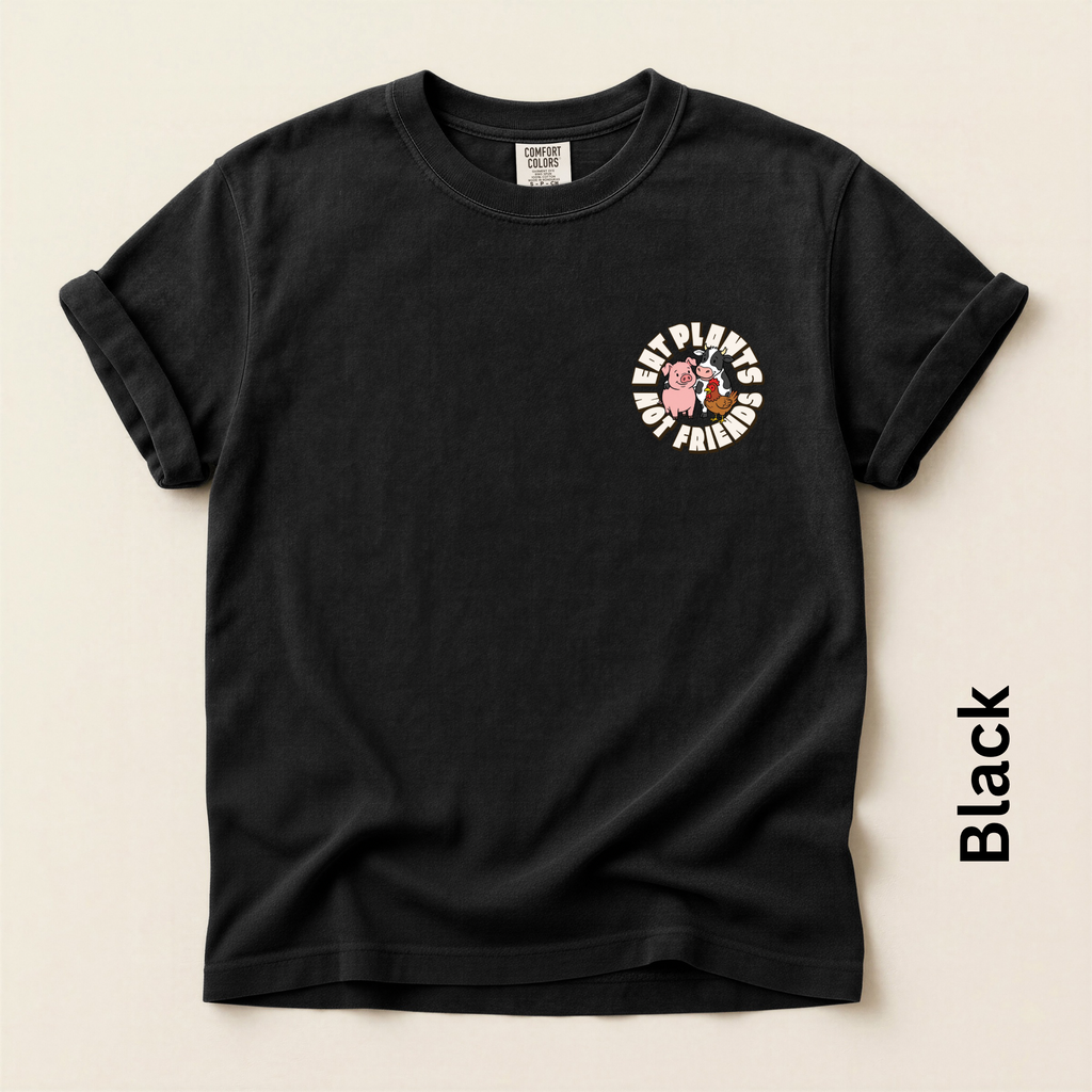 Eat Plants Not Friends Vintage Style T-shirt