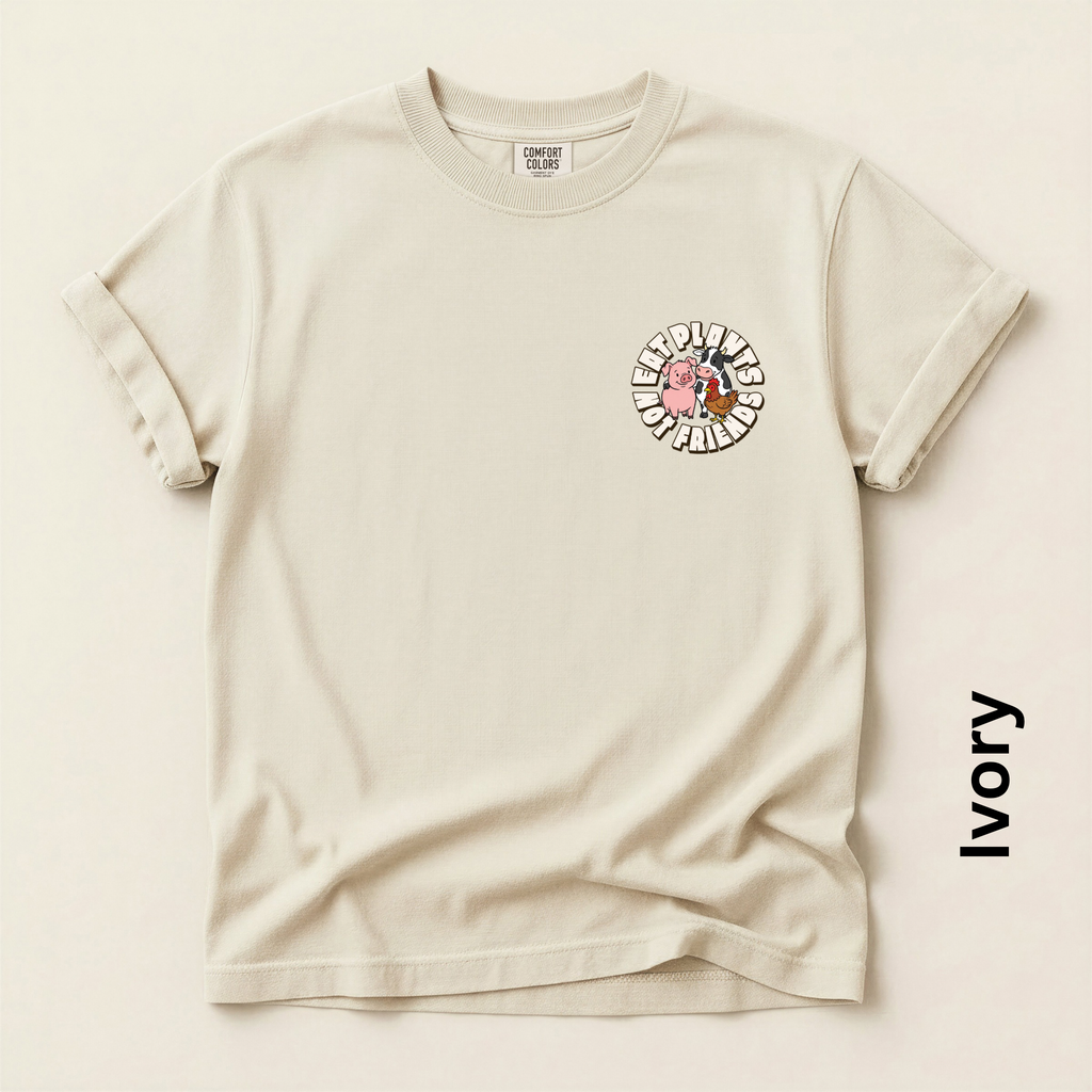 Eat Plants Not Friends Vintage Style T-shirt