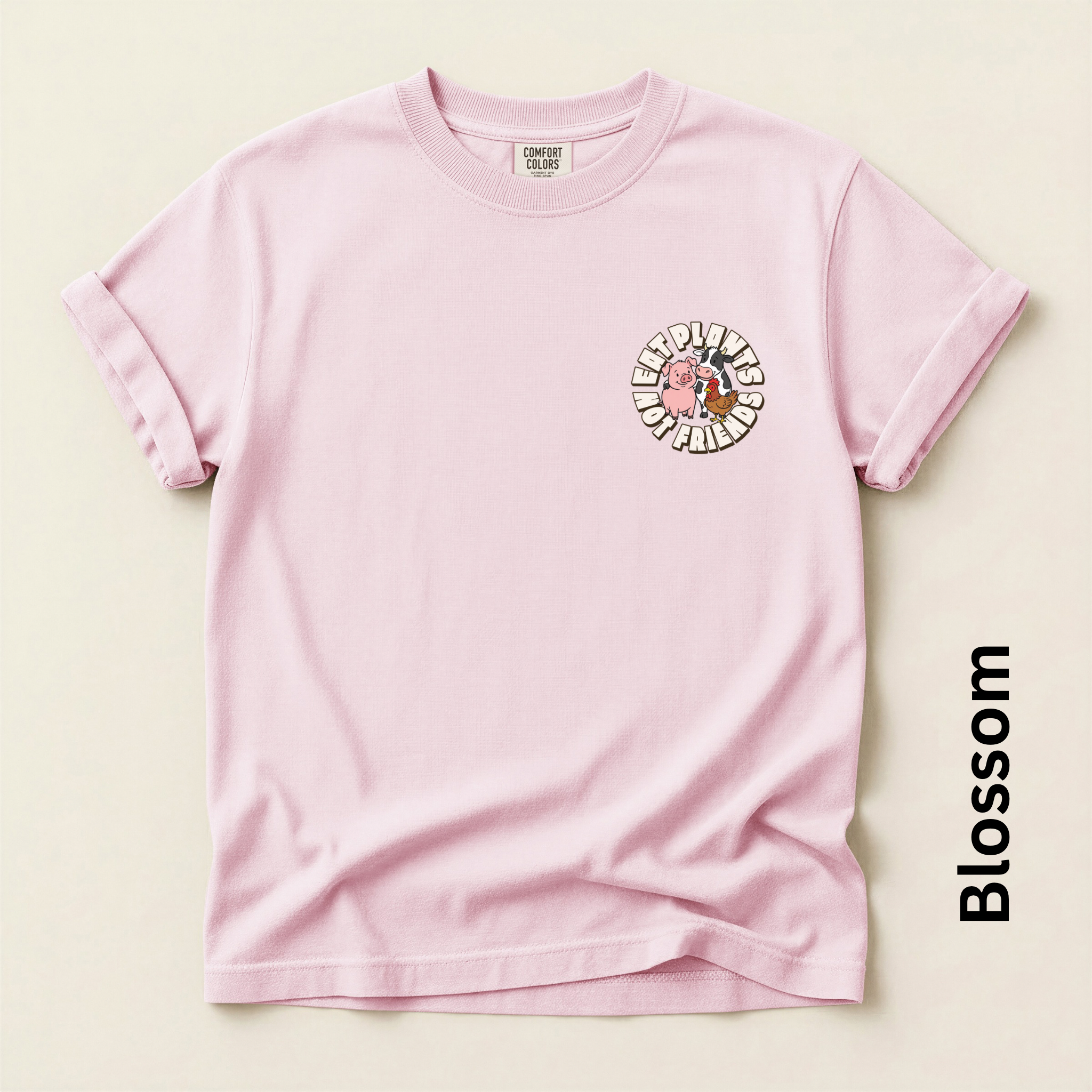 Eat Plants Not Friends Vintage Style T-shirt