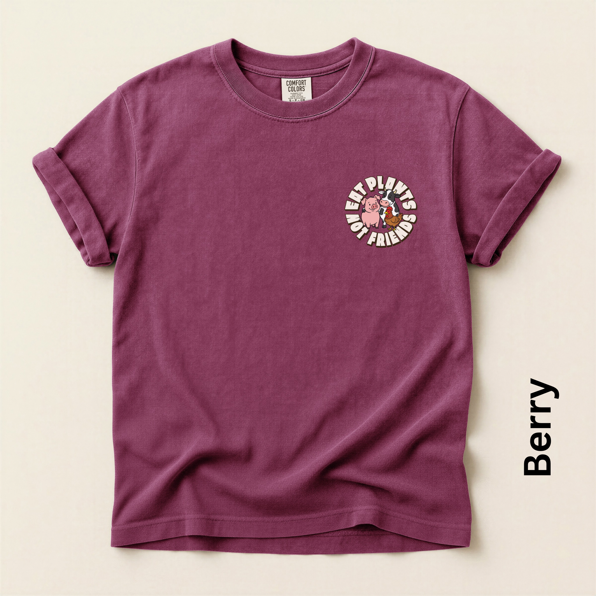Eat Plants Not Friends Vintage Style T-shirt