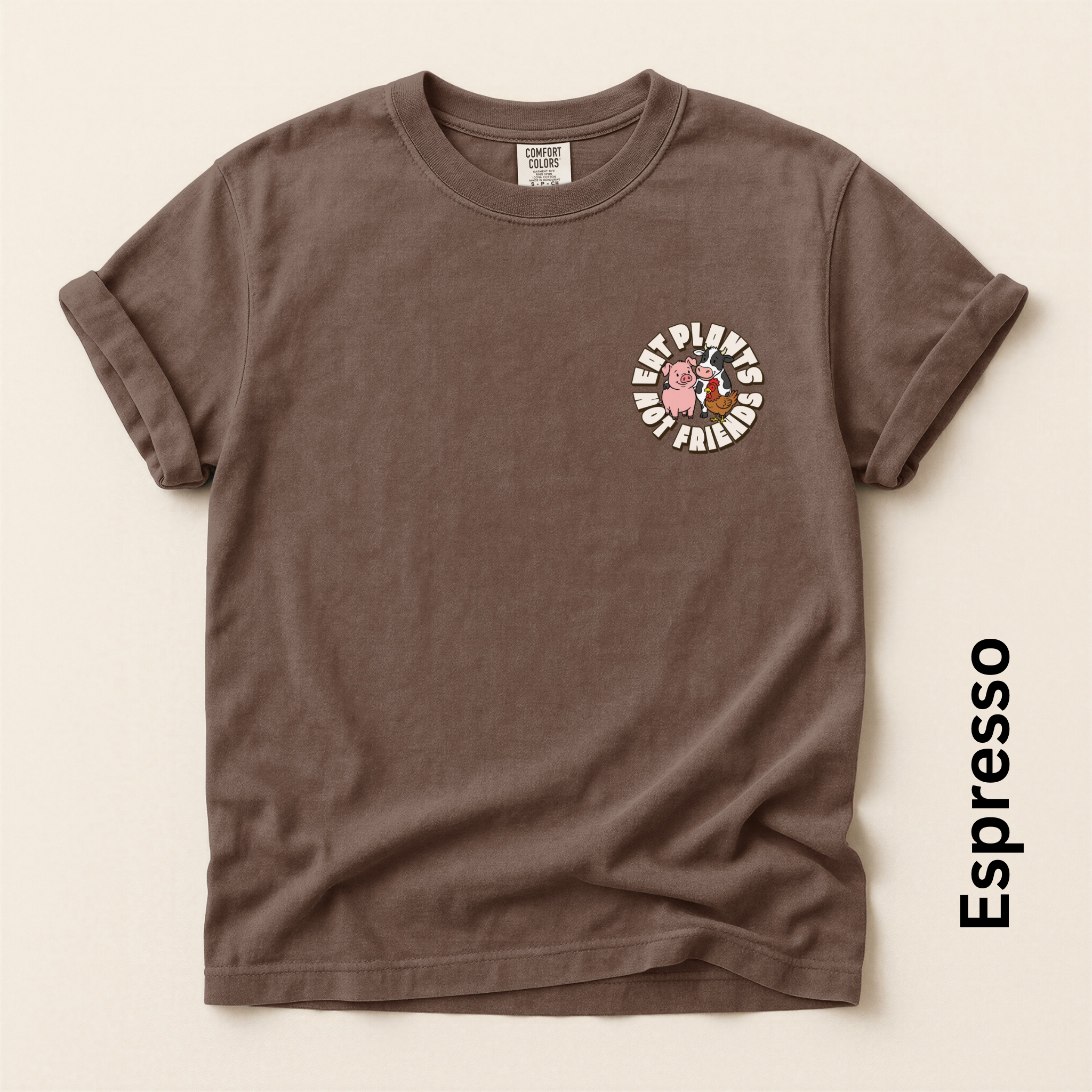 Eat Plants Not Friends Vintage Style T-shirt