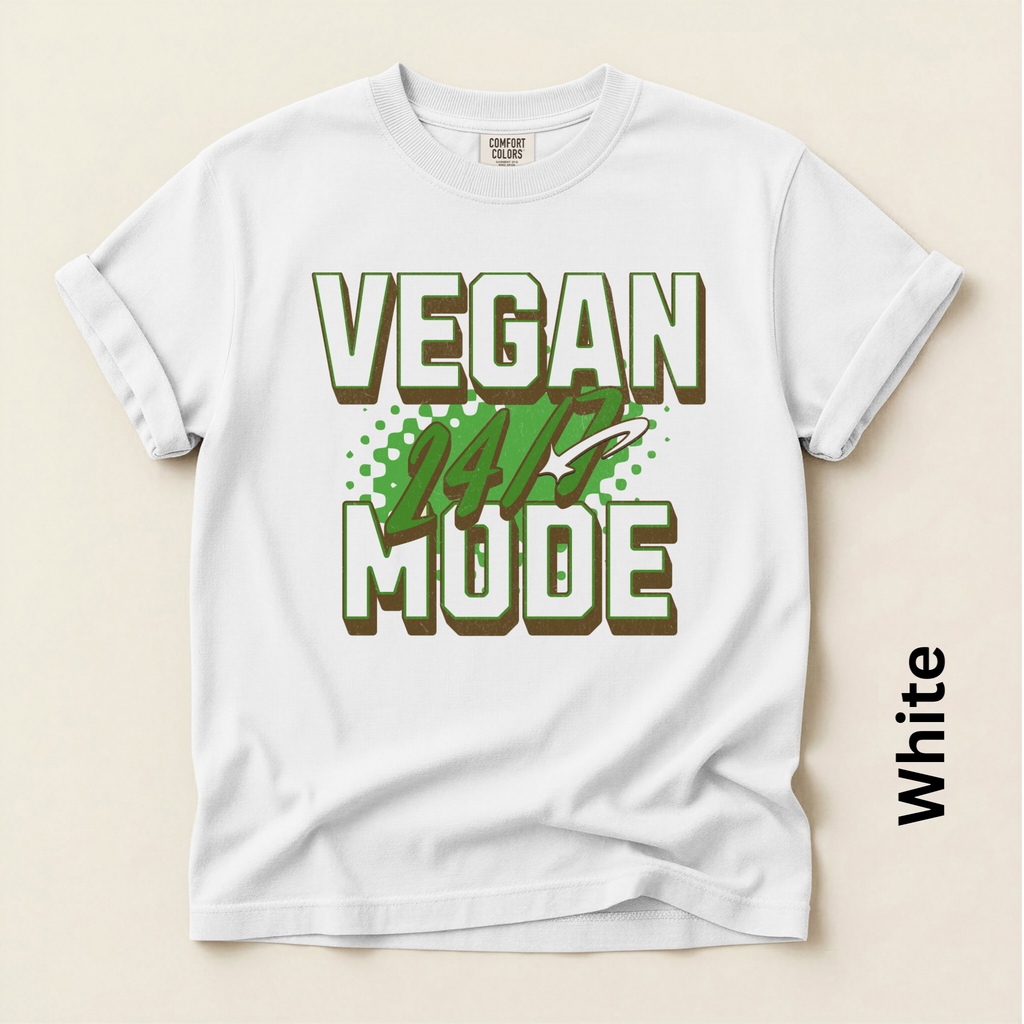 Vegan Mode Vintage Style t-shirt