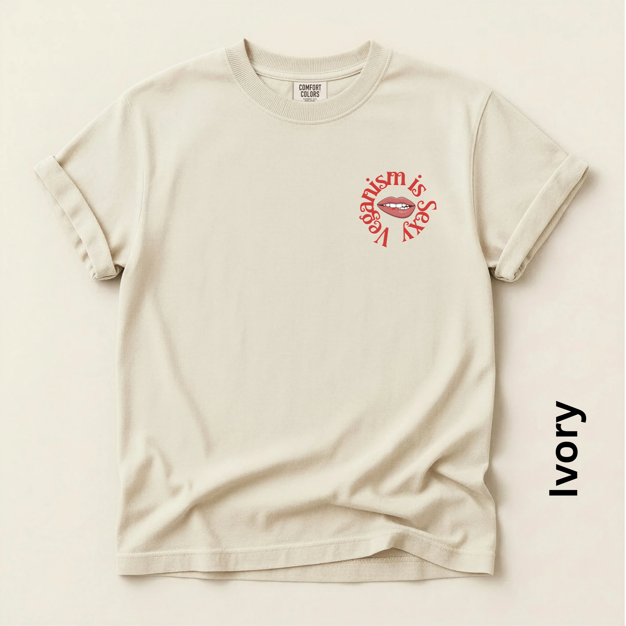 Veganism is Sexy Vintage Style T-shirt