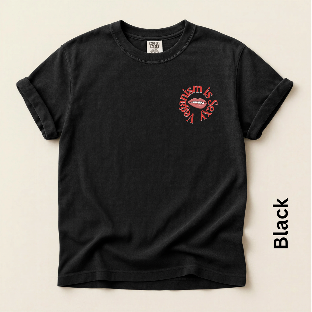 Veganism is Sexy Vintage Style T-shirt