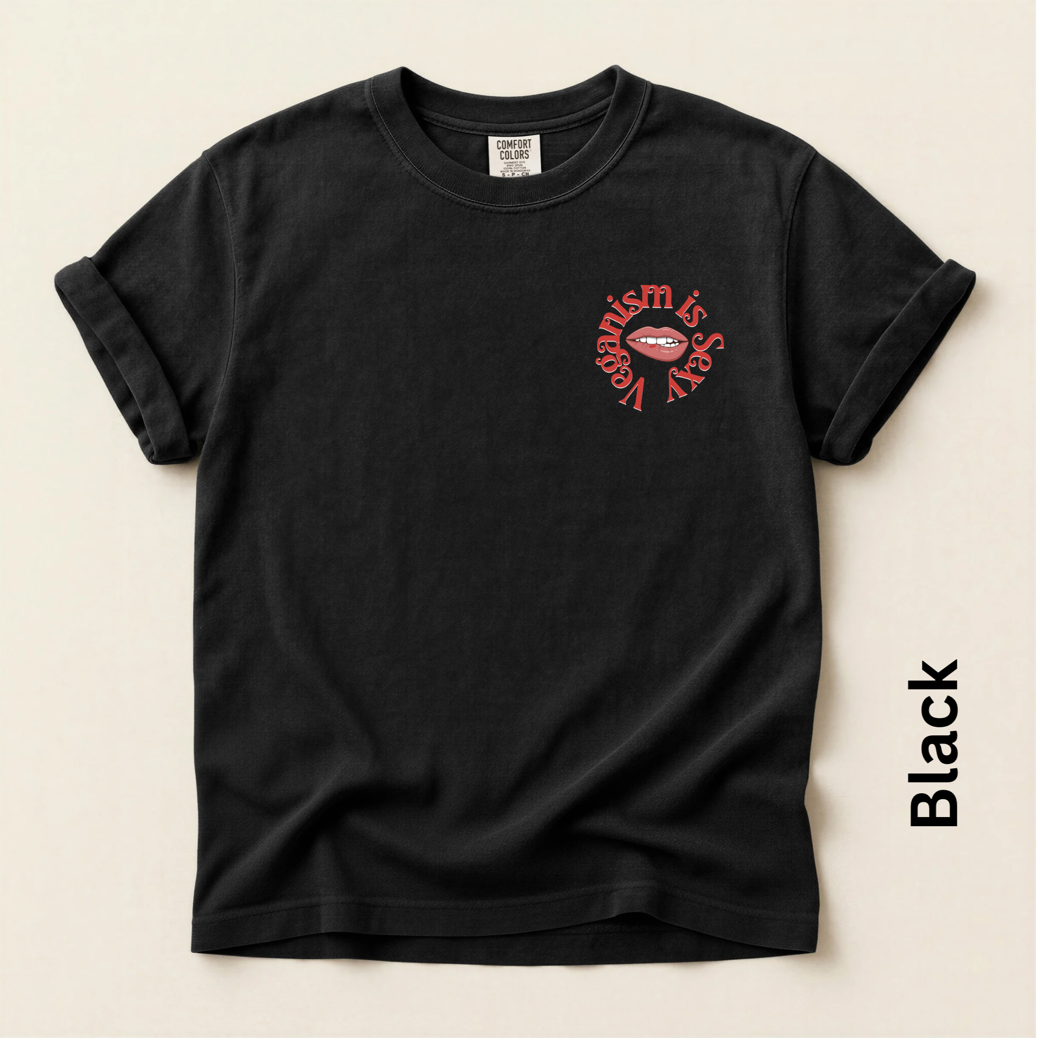 Veganism is Sexy Vintage Style T-shirt