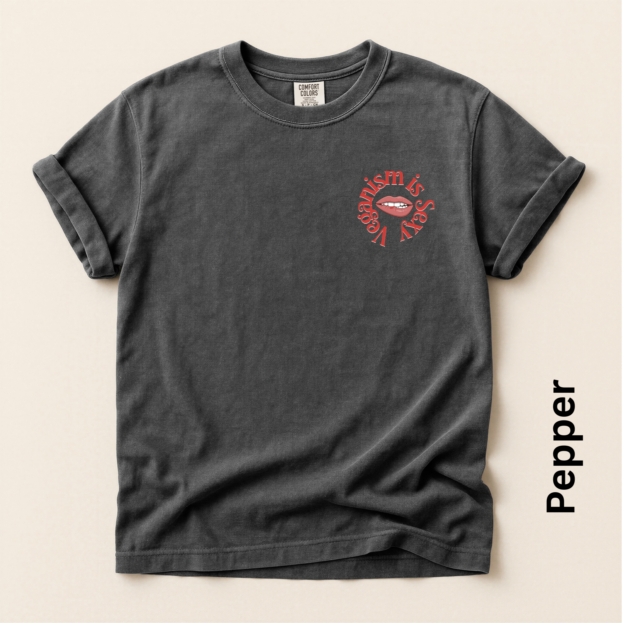 Veganism is Sexy Vintage Style T-shirt
