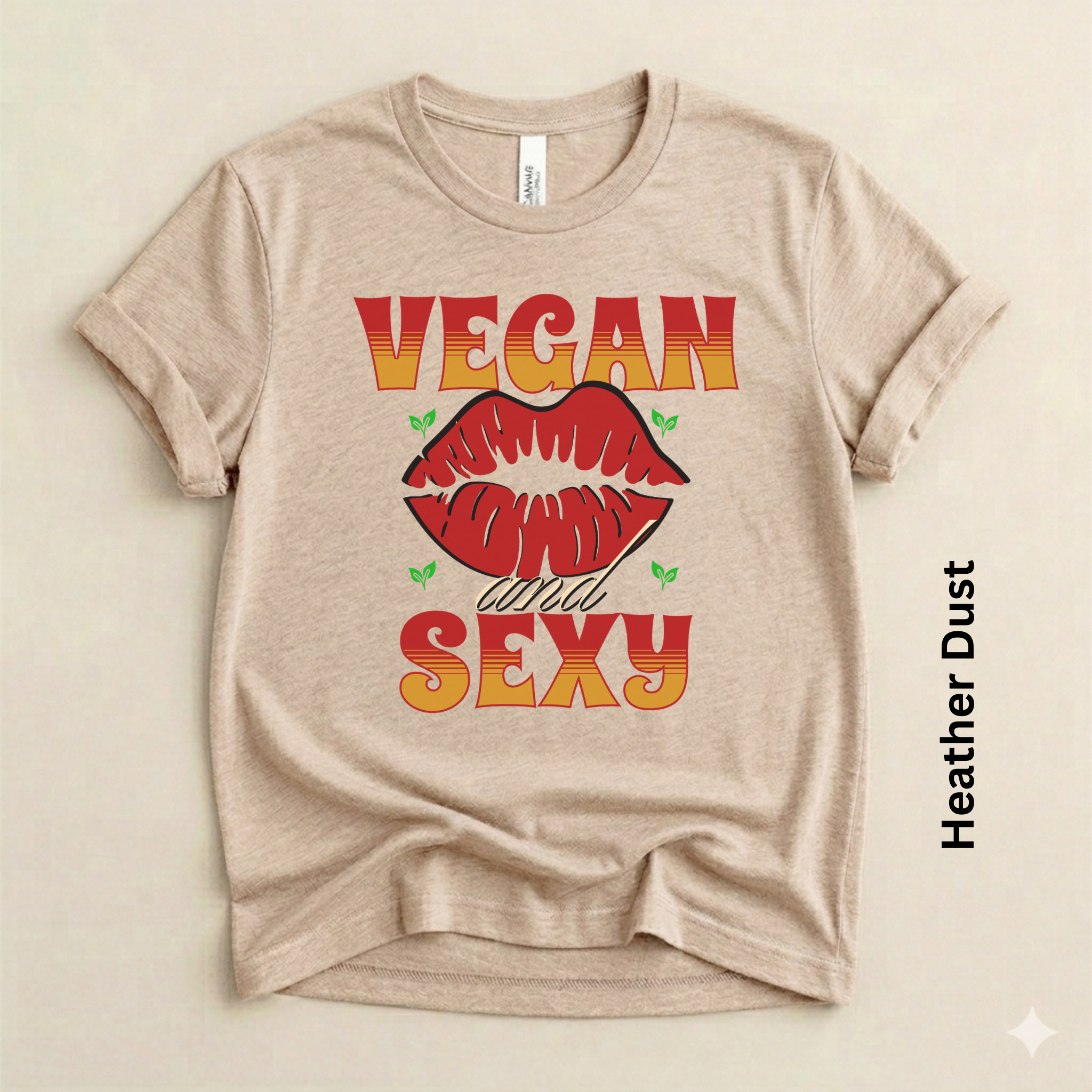 Vegan and Sexy Lightweight Unisex t-shirt