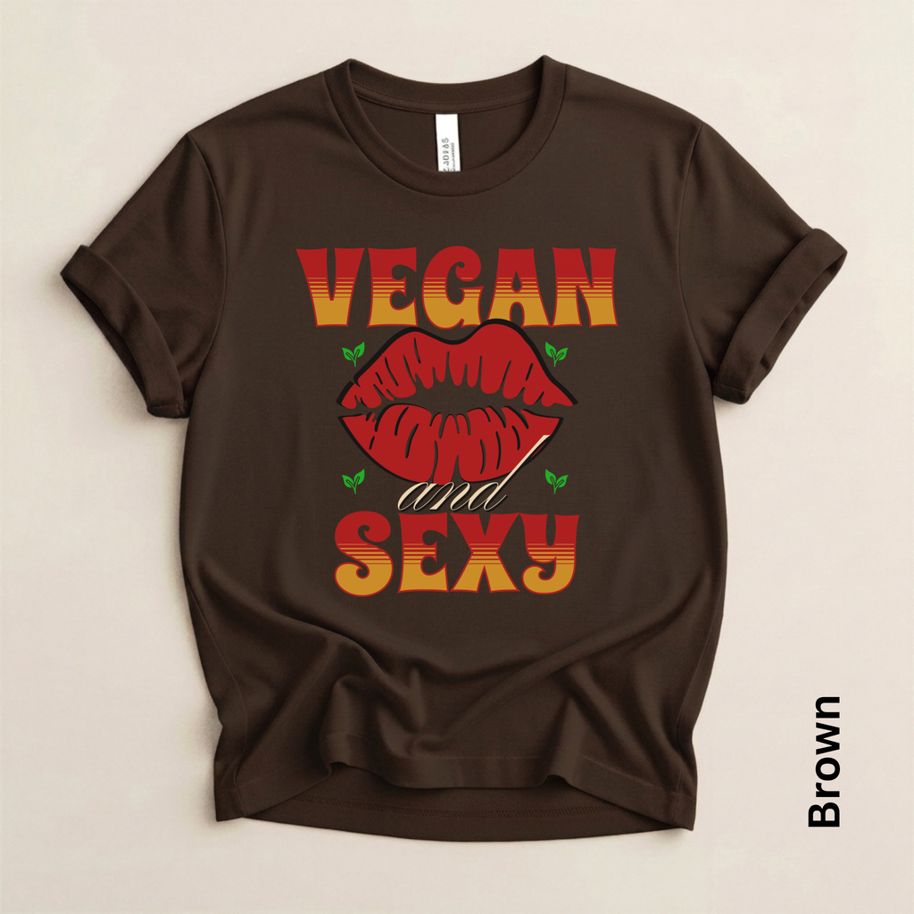 Vegan and Sexy Lightweight Unisex t-shirt