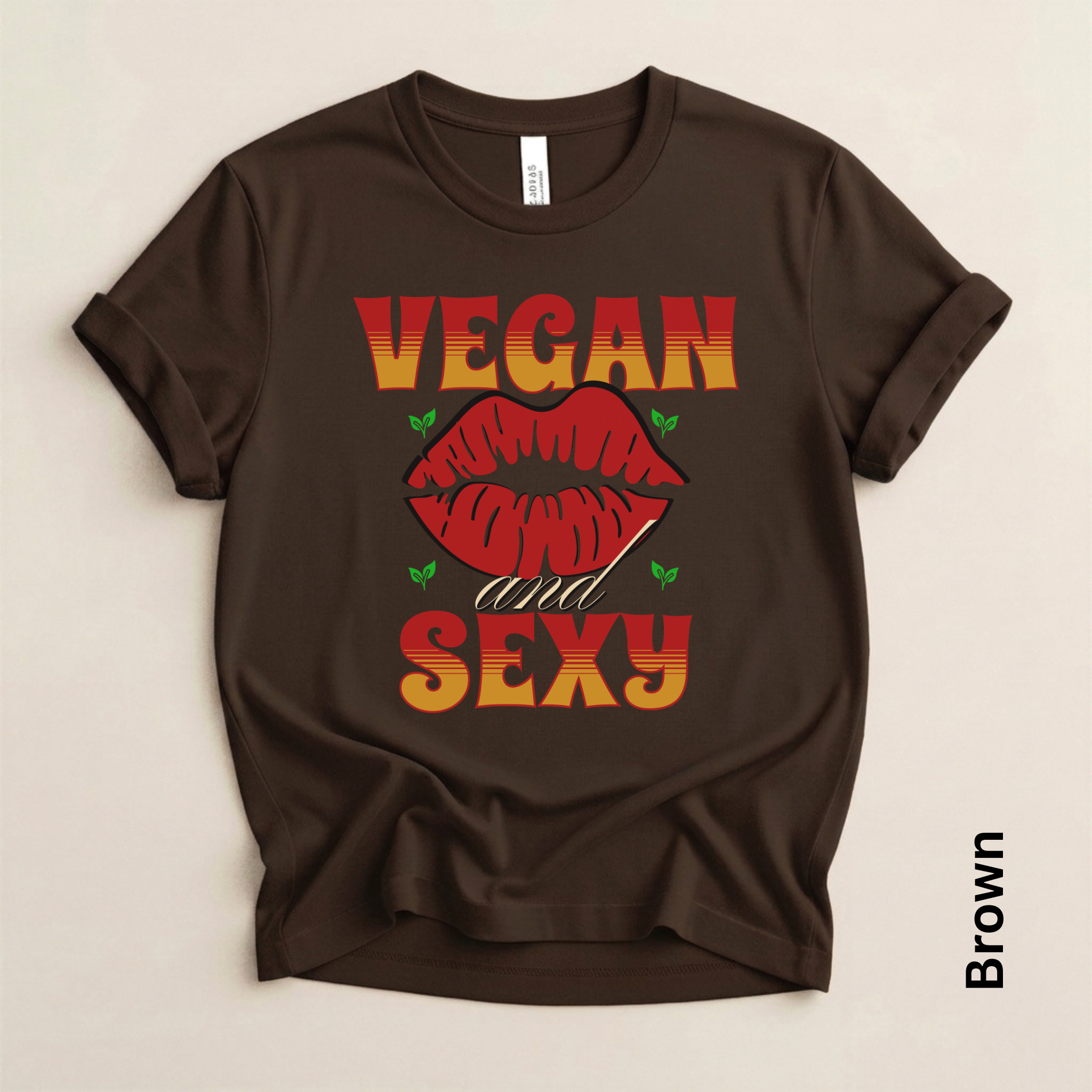 Vegan and Sexy Lightweight Unisex t-shirt