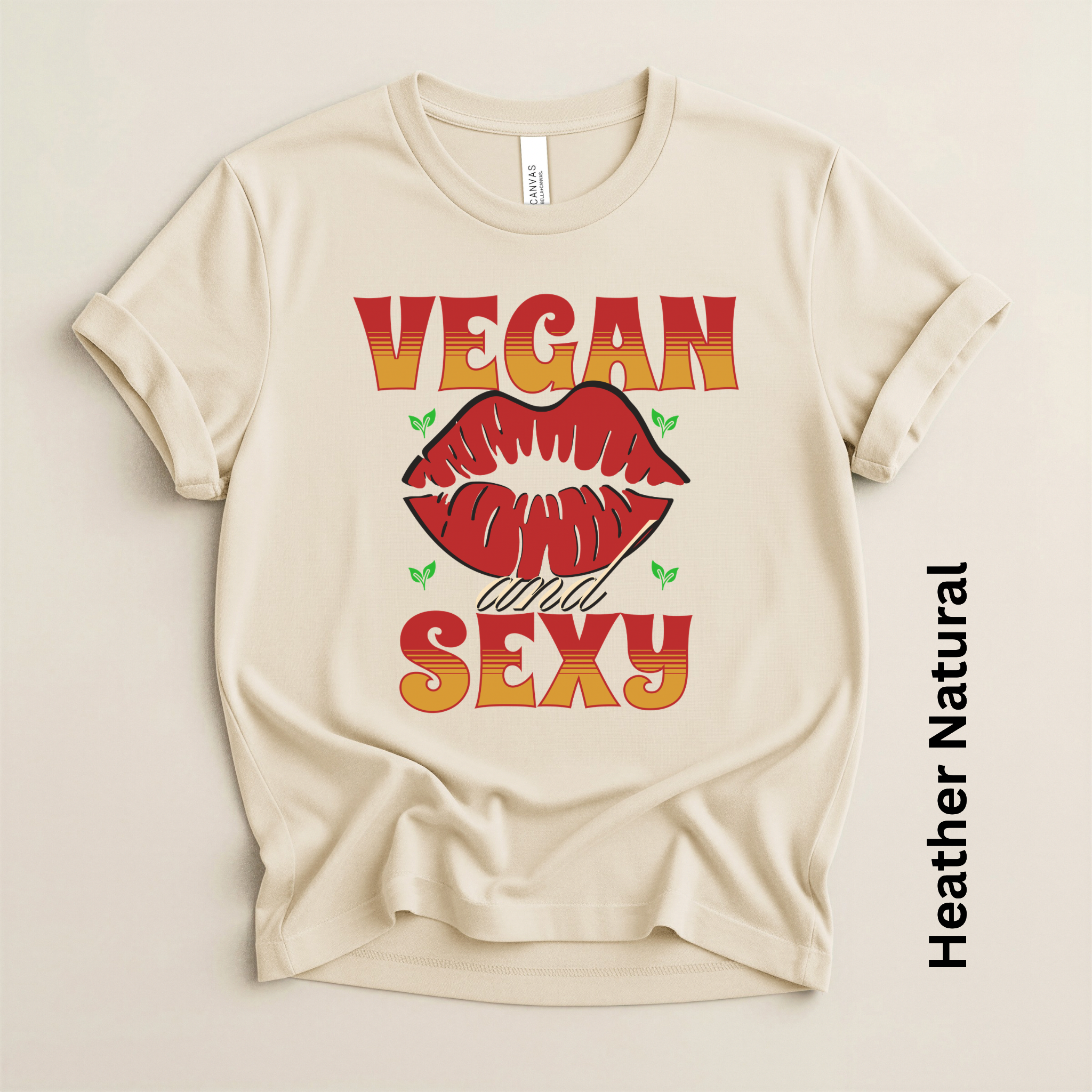 Vegan and Sexy Lightweight Unisex t-shirt