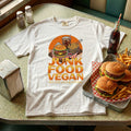 Junk Food Vegan Unisex Vintage Style T-shirt