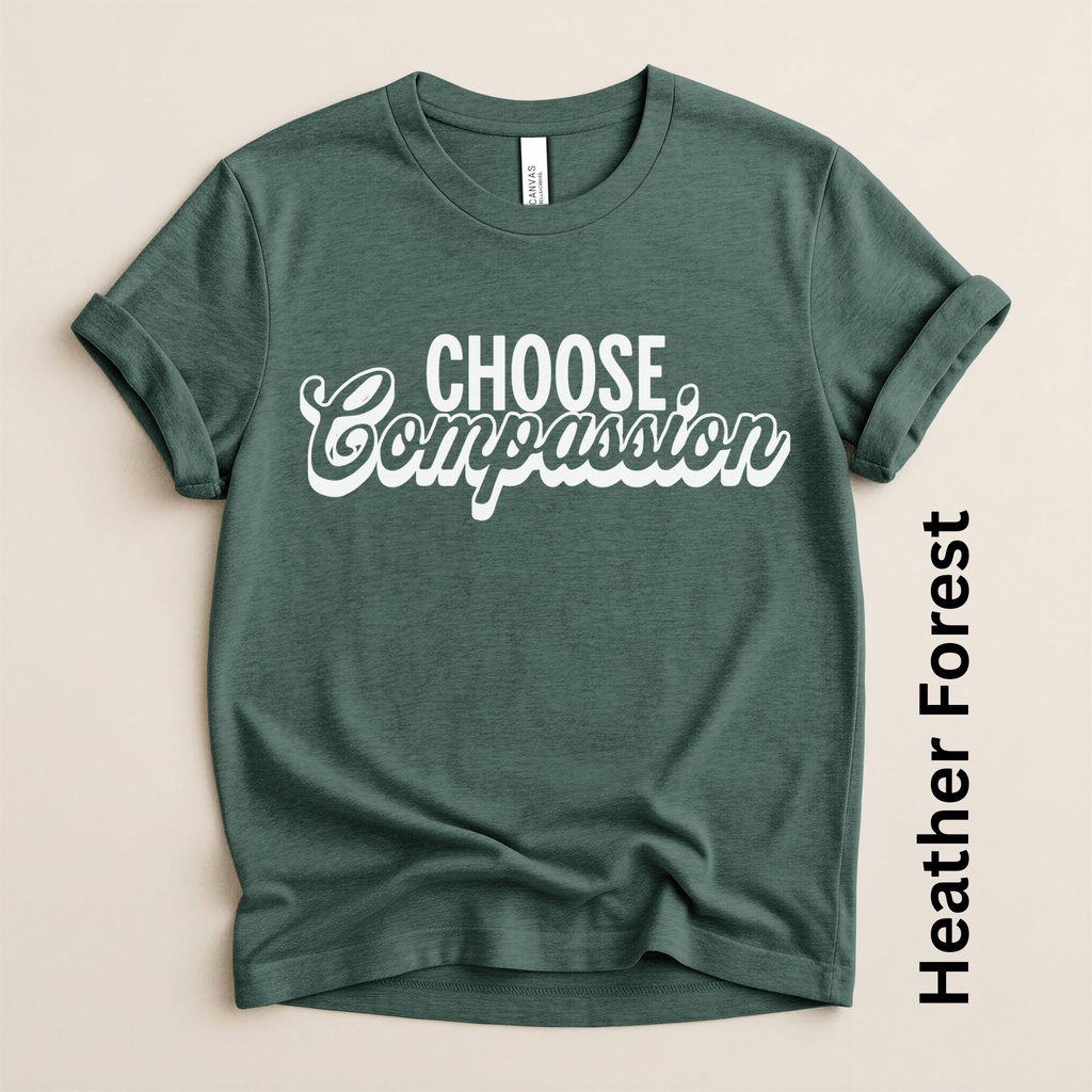 Choose Compassion Lightweight Unisex T-shirt