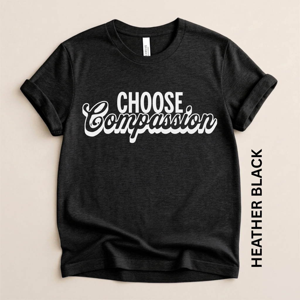 Choose Compassion Lightweight Unisex T-shirt