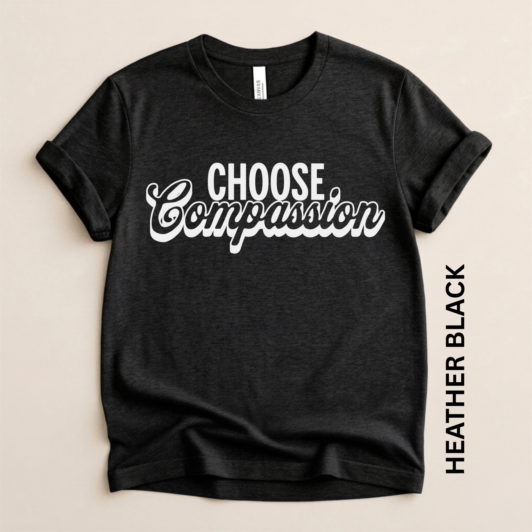 Choose Compassion Lightweight Unisex T-shirt