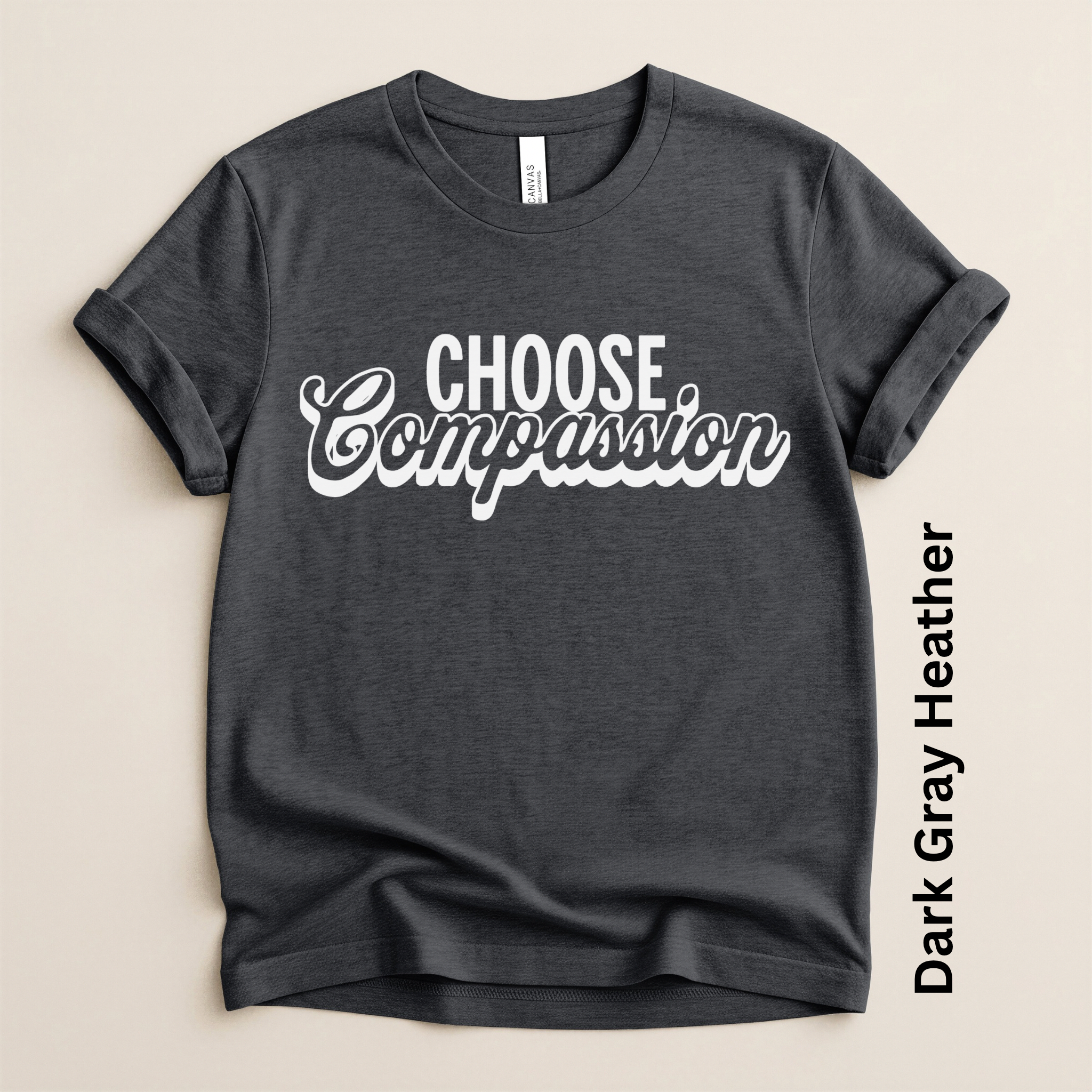 Choose Compassion Lightweight Unisex T-shirt