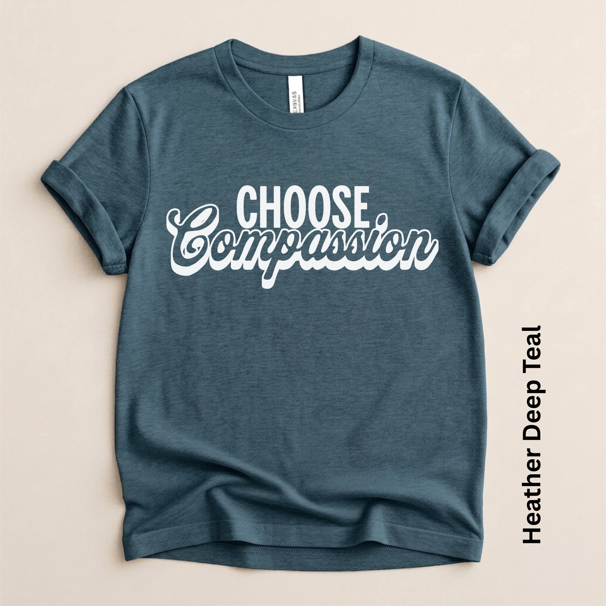 Choose Compassion Lightweight Unisex T-shirt