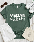 Vegan Vibes Script Modern Fit Unisex t-shirt
