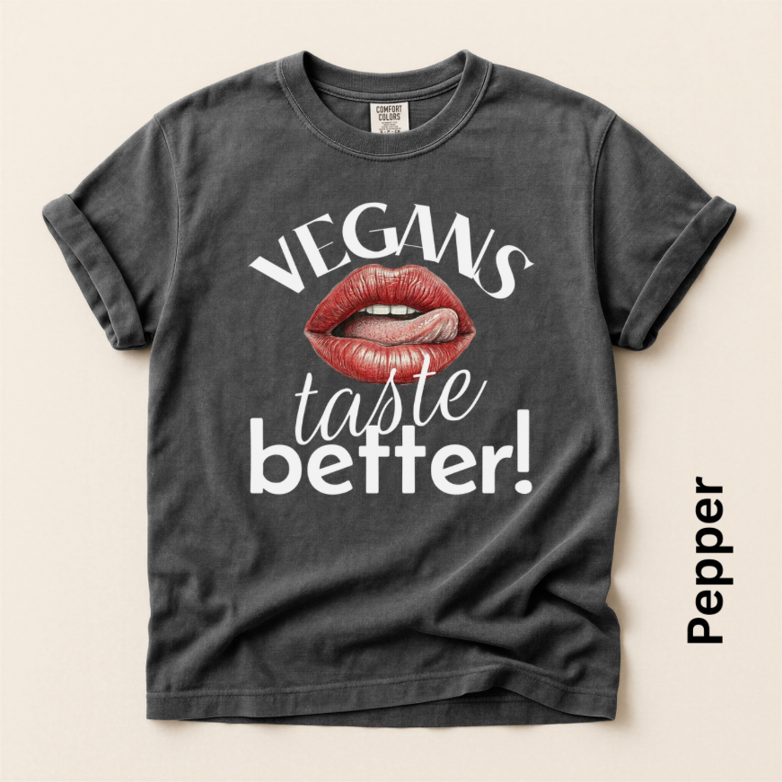 Vegans Taste Better Vintage Style T-shirt