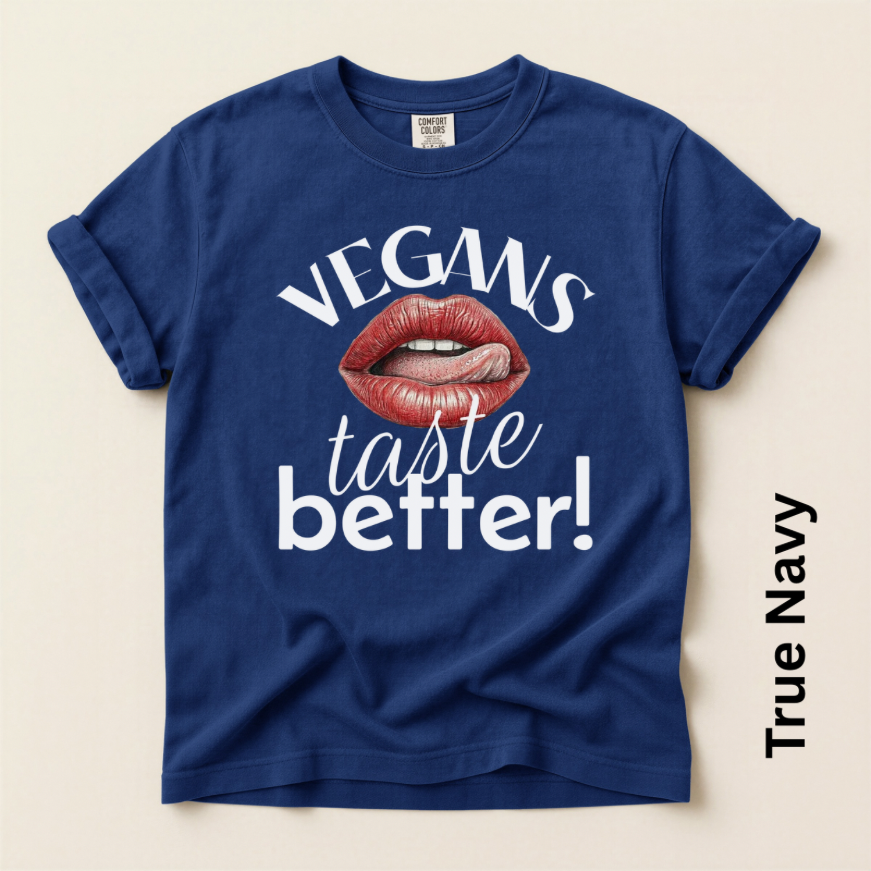 Vegans Taste Better Vintage Style T-shirt