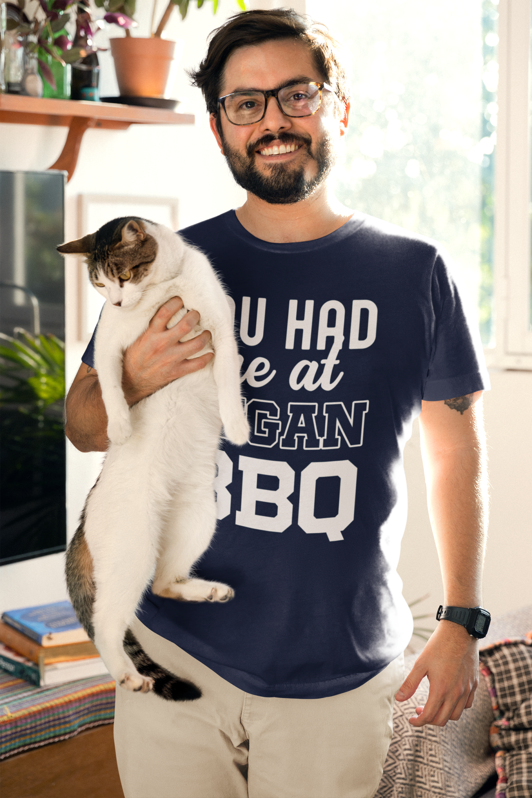 Vegan BBQ Funny Vegan Unisex T-shirt