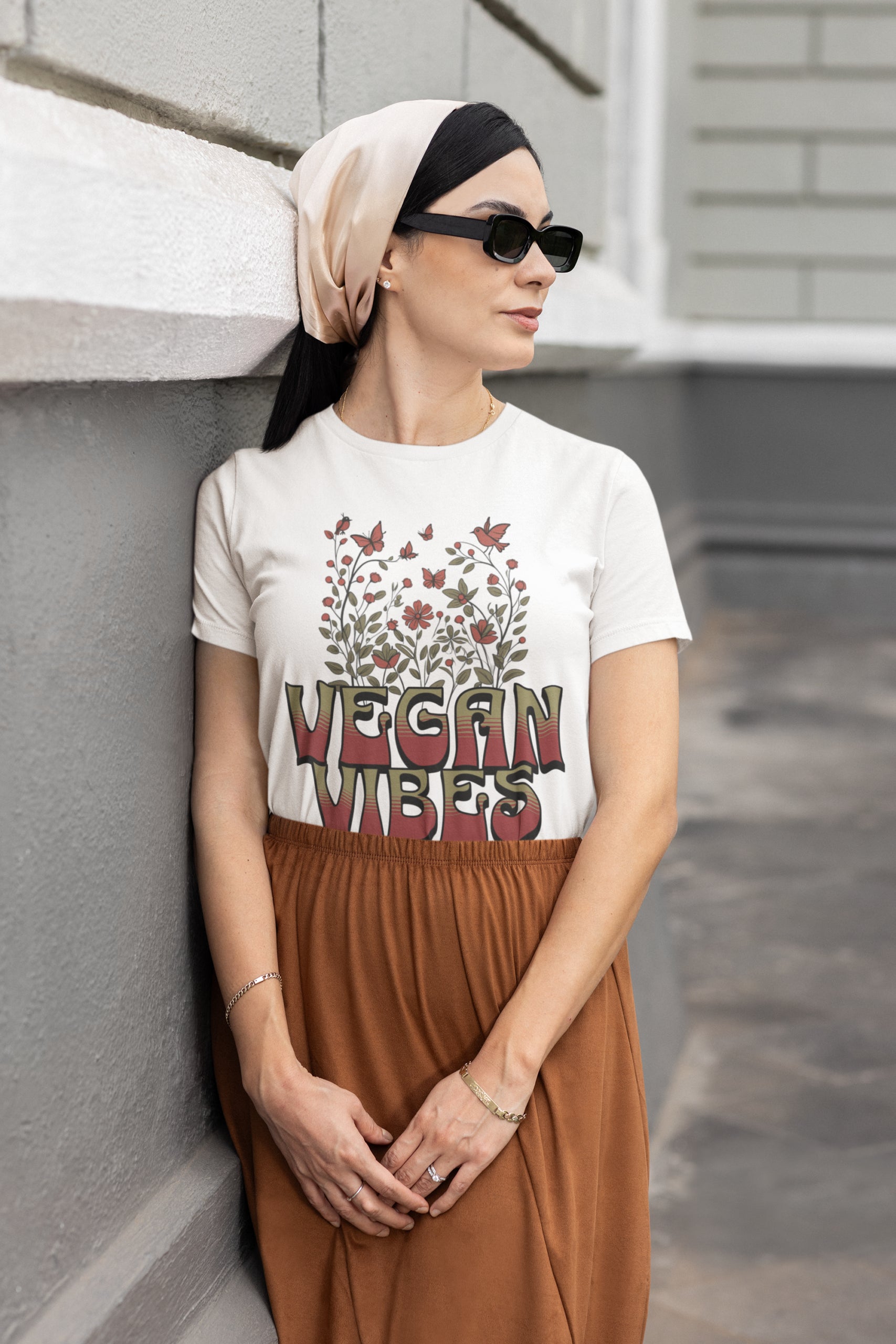 Vegan Vibes Womens Relaxed T-Shirt