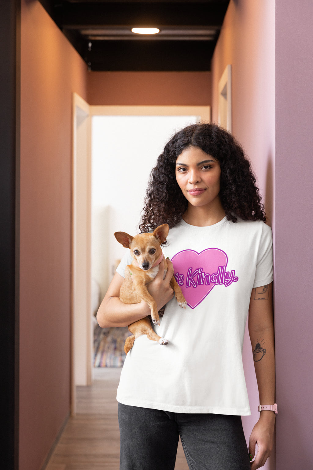 Live Kindly Womens Relaxed T-Shirt