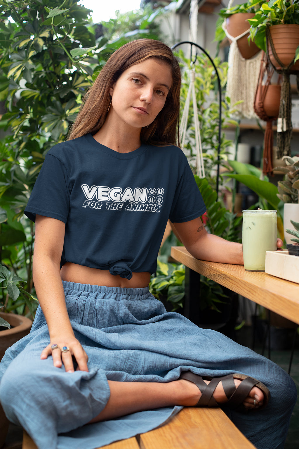 Vegan For The Animals Unisex Premium T-Shirt, several colors